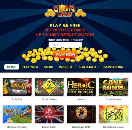 CoinFalls is a Favourite Amongst Players Who Enjoy Mobile Slot Games