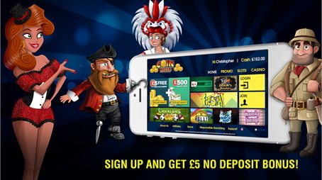 Sign Up Now & Get £5 No Deposit Bonus