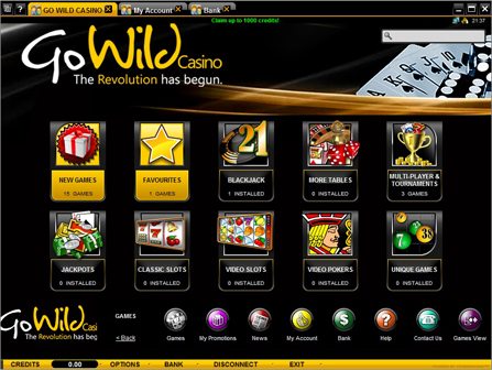 Go Wild Casino Android App