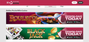 tables games for mobile casino